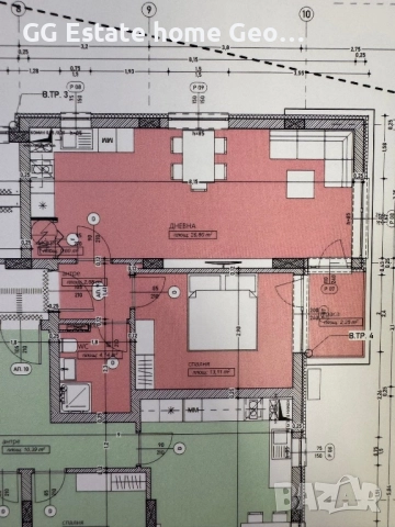 Продава двустаен Железник -център, снимка 3 - Апартаменти - 51922623