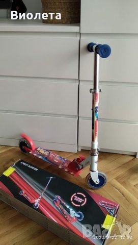 Тротинетка MONDO с 2 колела CARS 3 18100