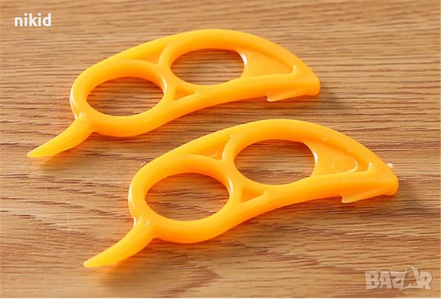 острие резец нож белачка спомага за белене на портокали мандарина и др., снимка 5 - Прибори за хранене, готвене и сервиране - 13390225