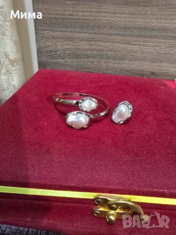 Гривна и пръстен, снимка 4 - Бижутерийни комплекти - 51821310