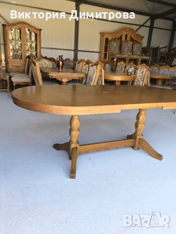 Разтегателна трапезна маса , снимка 2 - Маси - 51738647