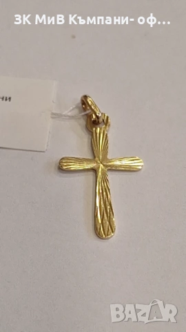 Златна Висулка Кръст 1.16гр 00902-26/3