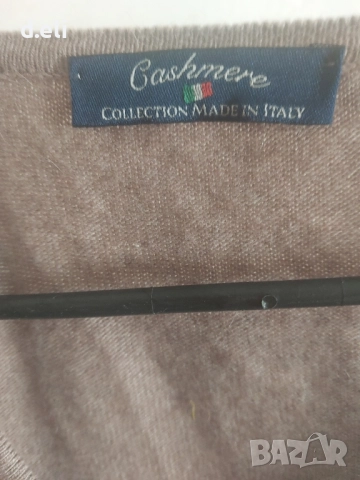 Cashmere Italy 🇮🇹 Size M-L Кашмир, Вълна, Коприна , снимка 5 - Блузи с дълъг ръкав и пуловери - 47628758