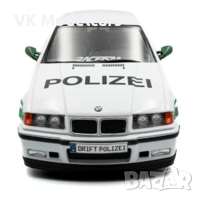 BMW E36 M3 Drift Police 1/18 Solido, снимка 4 - Колекции - 52787942