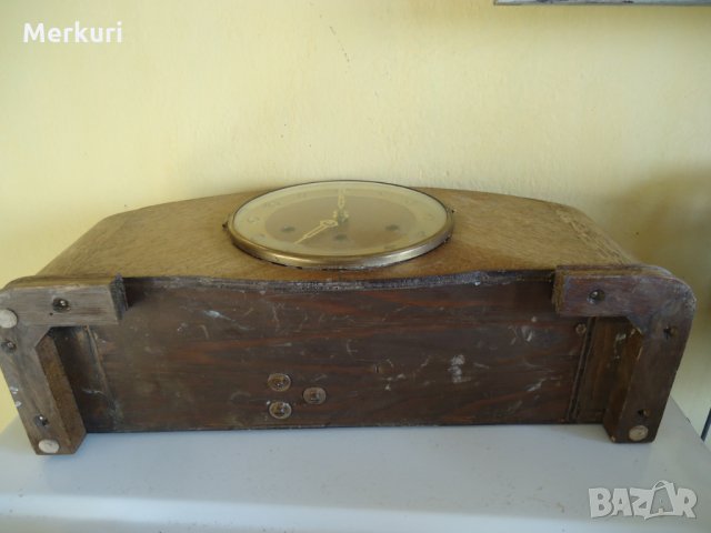 СТАР НАСТОЛЕН КАМИНЕН ЧАСОВНИК-BREVETE S.G.D.G., снимка 10 - Антикварни и старинни предмети - 27408851