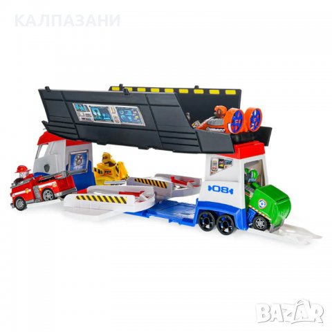 PAW PATROL Камион Paw Patroller с 2 рампи 6060442, снимка 9 - Коли, камиони, мотори, писти - 38459937