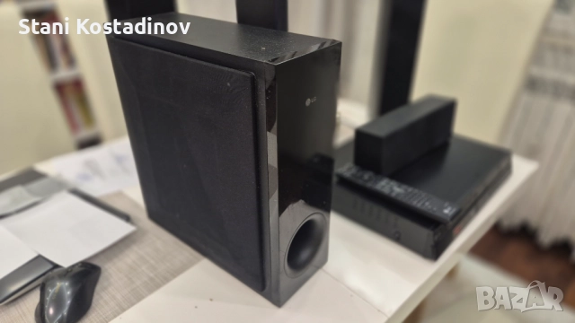 LG домашно кино 5.1 система 1000W, снимка 8 - Плейъри, домашно кино, прожектори - 52258743