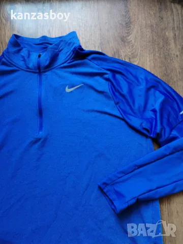 Nike Dri-FIT Element Top Half-Zip - страхотна мъжка блуза ХЛ КАТО НОВА, снимка 9 - Блузи - 49416032