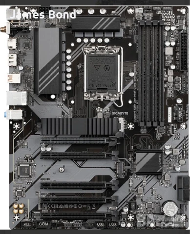 Дънна платка GIGABYTE B760 / LGA 1700 / DDR5, снимка 1