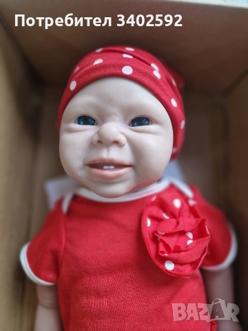 Avita силиконово бебе -реборн 55см , снимка 3 - Кукли - 53466317