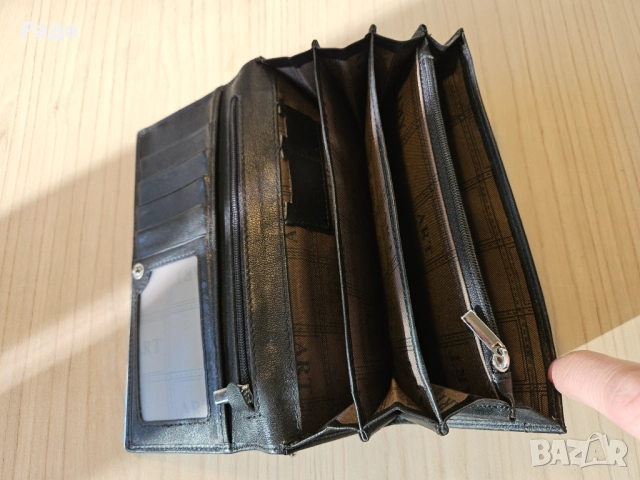 Нов дамски портфейл естествена кожа ART-93 портмоне дамско кожено органайзер портфейли портмонета, снимка 4 - Портфейли, портмонета - 52944507