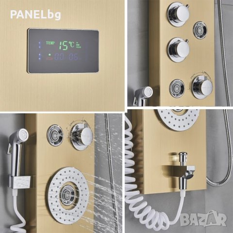 Хидромасажен душ панел Анхел,смесител за баня-БЕЗПЛАТНА ДОСТАВКА, снимка 6 - Душове - 35556236