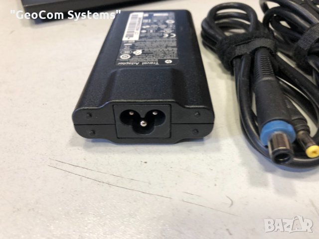 HP Travel Slim 65W оригинално зарядно с USB (19,5V/5V,3,33A/1A,65W), снимка 4 - Кабели и адаптери - 32942403
