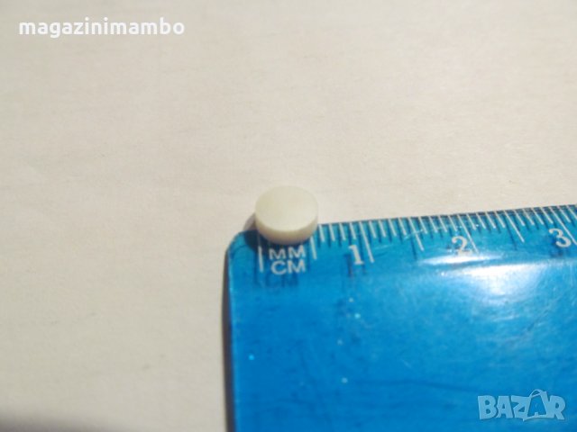 100% WHITE Mother of Pearl Fingerboard DOTS-точици за китари и бас от бял седеф, снимка 4 - Китари - 27048539