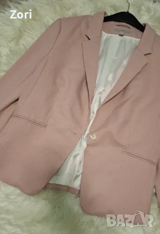 СТРАХОТНО розово сако ХЛ/2ХЛ размер , снимка 3 - Сака - 48328716