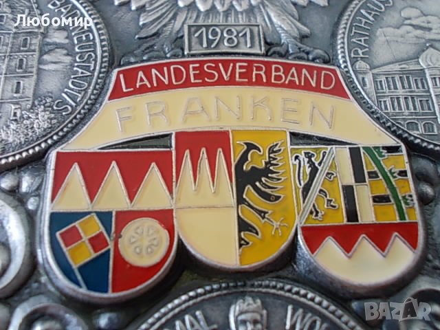 Старинен нагръден знак GERMANY, снимка 3 - Антикварни и старинни предмети - 36922463
