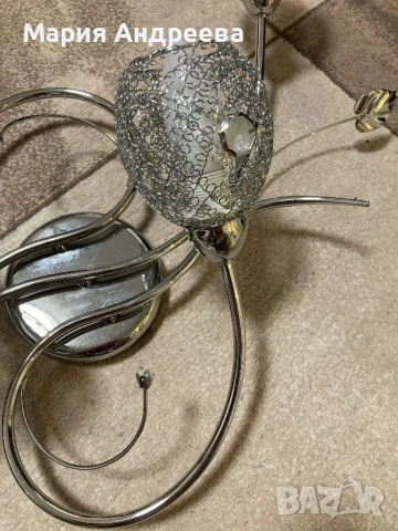 Елегантен полюлей, снимка 5 - Лампи за таван - 53078620