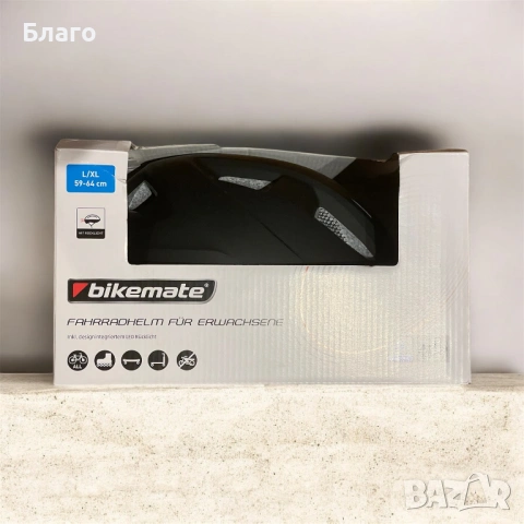 Каска за колело или тротинетка Bikemate - 59-64 см. - Нова, снимка 2 - Аксесоари за велосипеди - 53107135