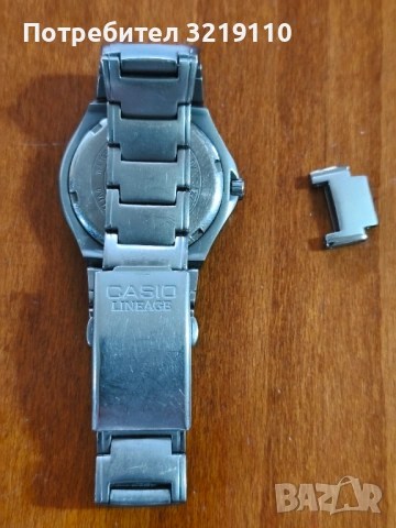 Часовник Casio Lineage Titanium, снимка 2 - Мъжки - 53149898