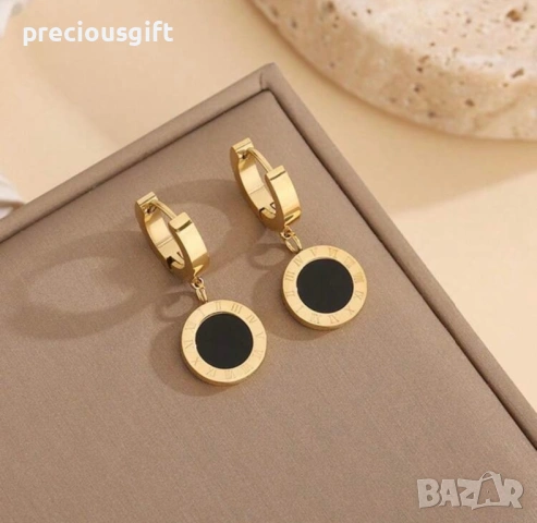 Комплект бижута от неръждаема стомана - колие, гривна и обеци, снимка 5 - Бижутерийни комплекти - 53101583