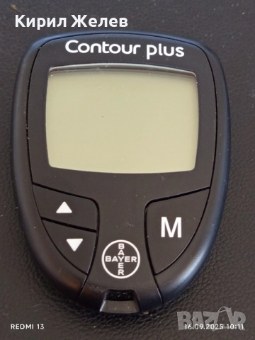 Глюкомер CONTOUR PLUS произведен от BAYER за измерване на кръвната захар 50559, снимка 2 - Други - 51729233