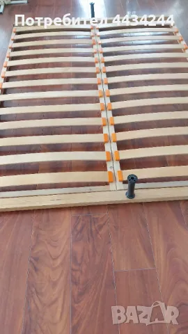  Подматрачна рамка с крака размери + матрак 160/190, снимка 4 - Спални и легла - 49815144