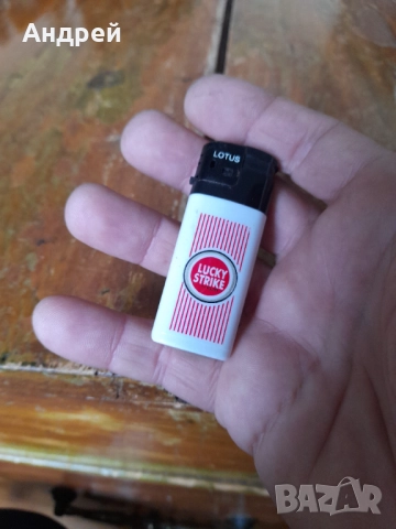 Запалка Lotus,Lucky Strike, снимка 2 - Колекции - 52946821