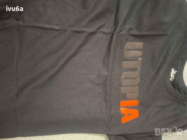 Черна тениска Travis Scott, нова,размер Л