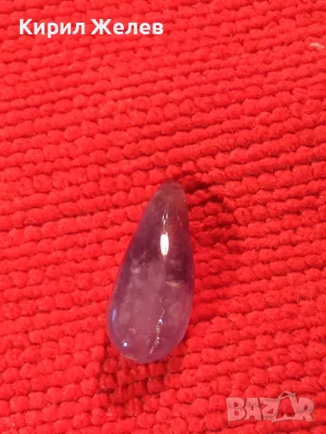 НАТУРАЛЕН СКЪПОЦЕНЕН КАМЪК АМЕТИСТ 25483, снимка 7 - Други - 35517835