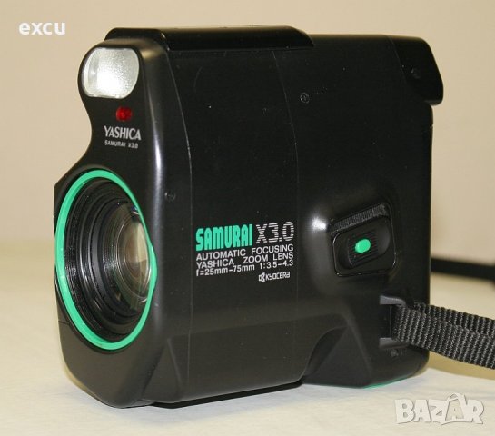 Автофокусен фотоапарат за half-frame Yashica Samurai