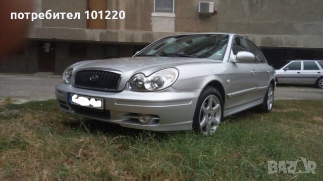 Предна броня за Hyundai Sonata  Facelift (2001-2004), снимка 7 - Части - 43535112