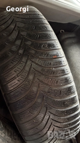 Зимни гуми с железни джанти 195 65 15 VW Skoda Audi, снимка 4 - Гуми и джанти - 52468251