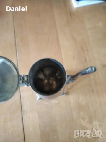 Много стар немски чайник , снимка 3 - Антикварни и старинни предмети - 50311520