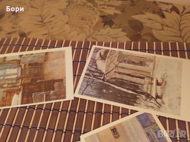 Картички на ЛЕНИН къща-музей 1970г, снимка 6 - Колекции - 27352901