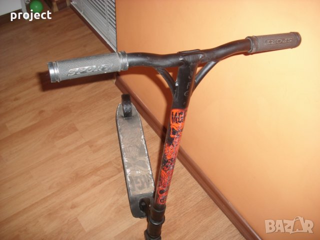 Екстремна UK Тротинетка /скутер/ MGP до 100 кг.Алуминиева.Промо цена, снимка 7 - Детски велосипеди, триколки и коли - 32708139