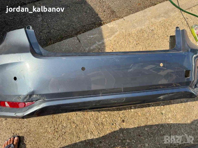 Задна броня Тойота Корола Toyota Corolla само за 120лв. броя 52159-02Е60, снимка 12 - Части - 51091320