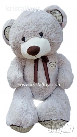 Най-голямата плюшена играчка - Огромното мило и добро Мече цвят мляко с какао, снимка 1