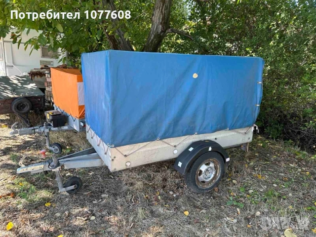 Автомобилно ремарке с регистрация ! , снимка 3 - Ремаркета - 51997069