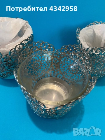 Красиви свещници., снимка 5 - Декорация за дома - 52676920