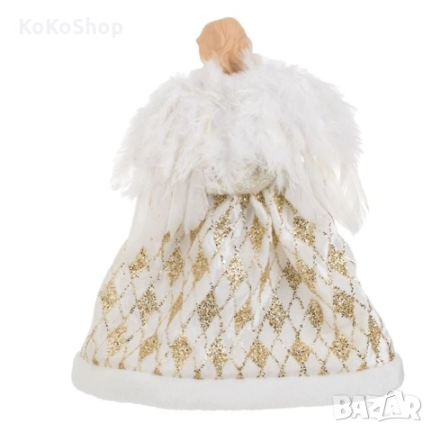 Връх за елха ангел-30 см./връх за елха, снимка 4 - Декорация за дома - 52239279