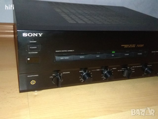 Стерео усилвател Sony TA-F419R, снимка 2 - Ресийвъри, усилватели, смесителни пултове - 43401843