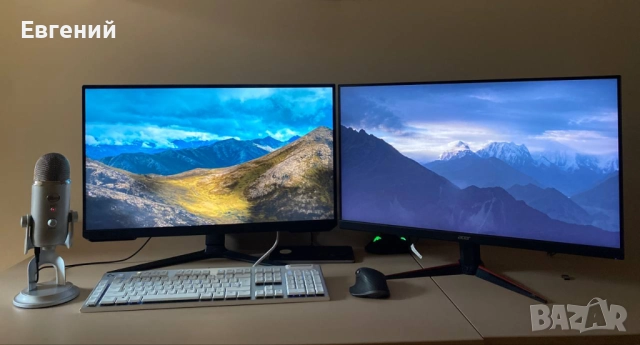 монитор Samsung Odyssey G3 27" 144 Hz FHD, снимка 2 - Монитори - 52381383