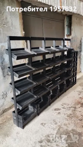 Дървени стелажи за хляб, снимка 2 - Стелажи и щандове - 48841226