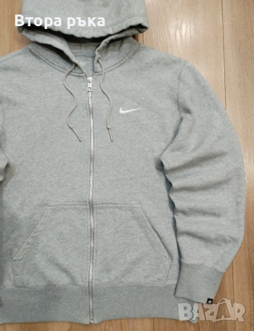 Nike fleece горнище мъжка оригинален, снимка 7 - Спортни дрехи, екипи - 52541552