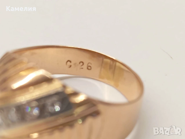 Руско злато , снимка 12 - Пръстени - 53306538