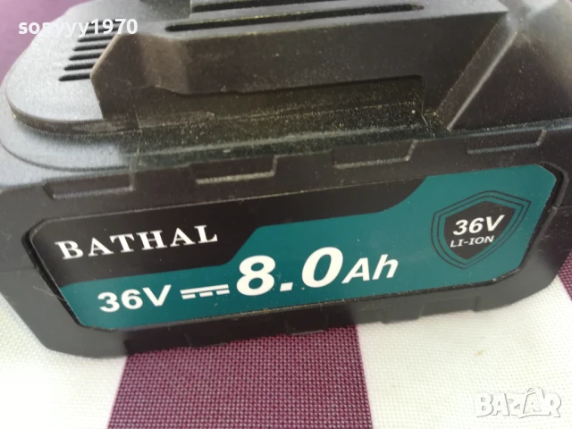 36v li-ion BATTERY PACK-ЗА ФЛЕКС ИЛИ РЕЗАЧКА 0308251153, снимка 6 - Градинска техника - 51233997