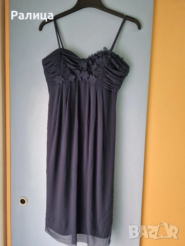 Рокля Esprit и елегантна черно-бяла рокля, снимка 2 - Рокли - 53284168