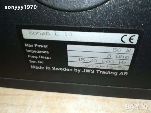 SONAB-SWEDEN 0212211956L, снимка 10 - Тонколони - 35008654