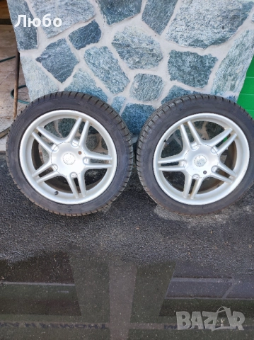 Продавам джанти 17 цола 5x110 с почти нови зимни гуми 225/45/17, снимка 6 - Гуми и джанти - 52668252