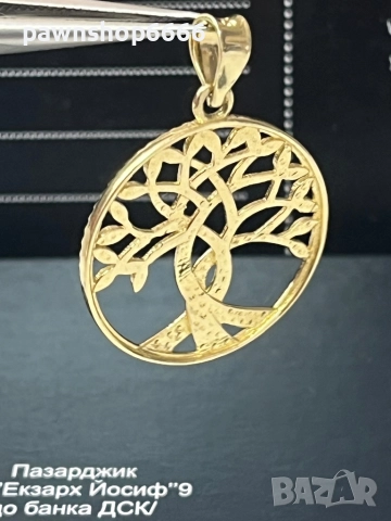 Златна висулка 14 карата , снимка 6 - Колиета, медальони, синджири - 51612285